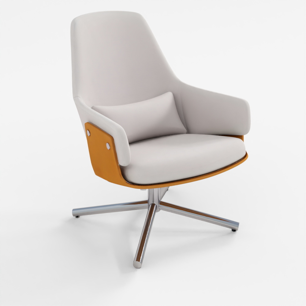 Lock Lounge Chair 3D
