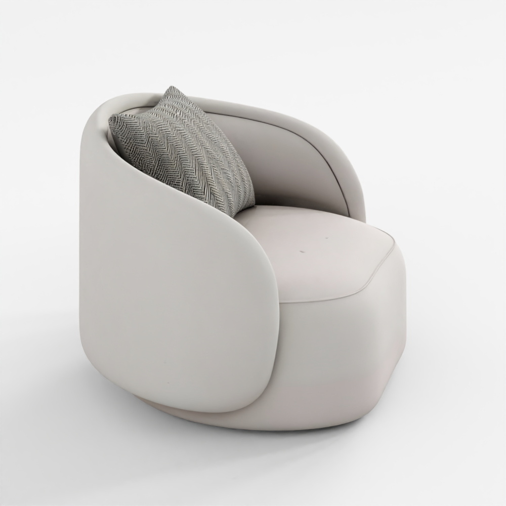 Pia Armchair by Christophe Delcourt 3D Model