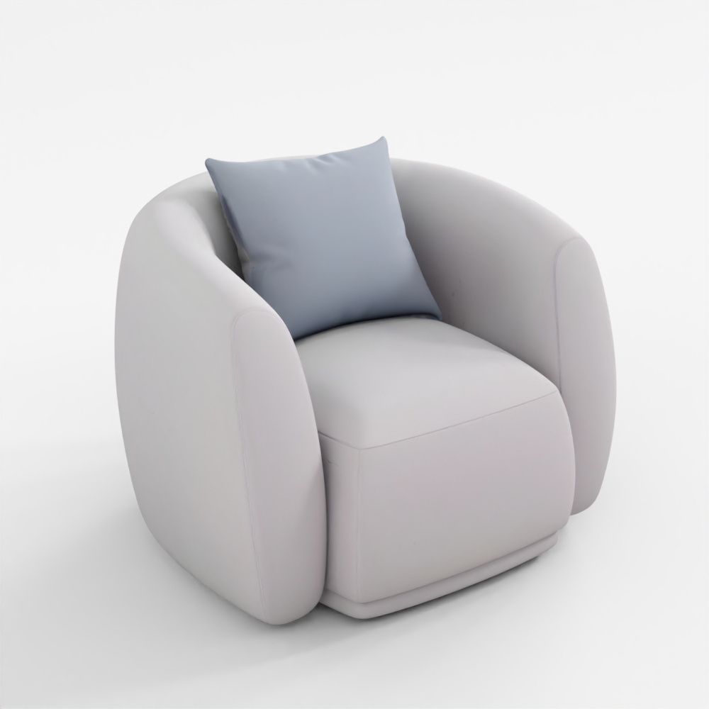 Pacific Armchair by Moroso 3D