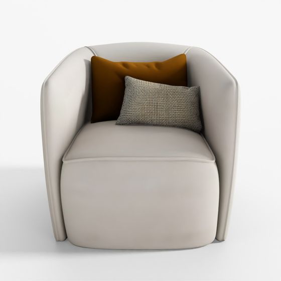 Santa Monica Armchair 3D Model