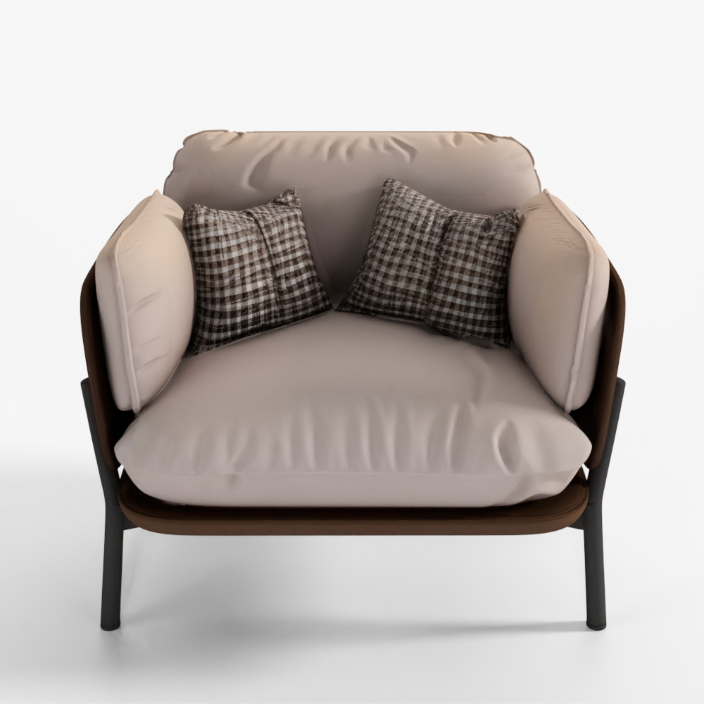 Seating Armchair Sussex 3D Model