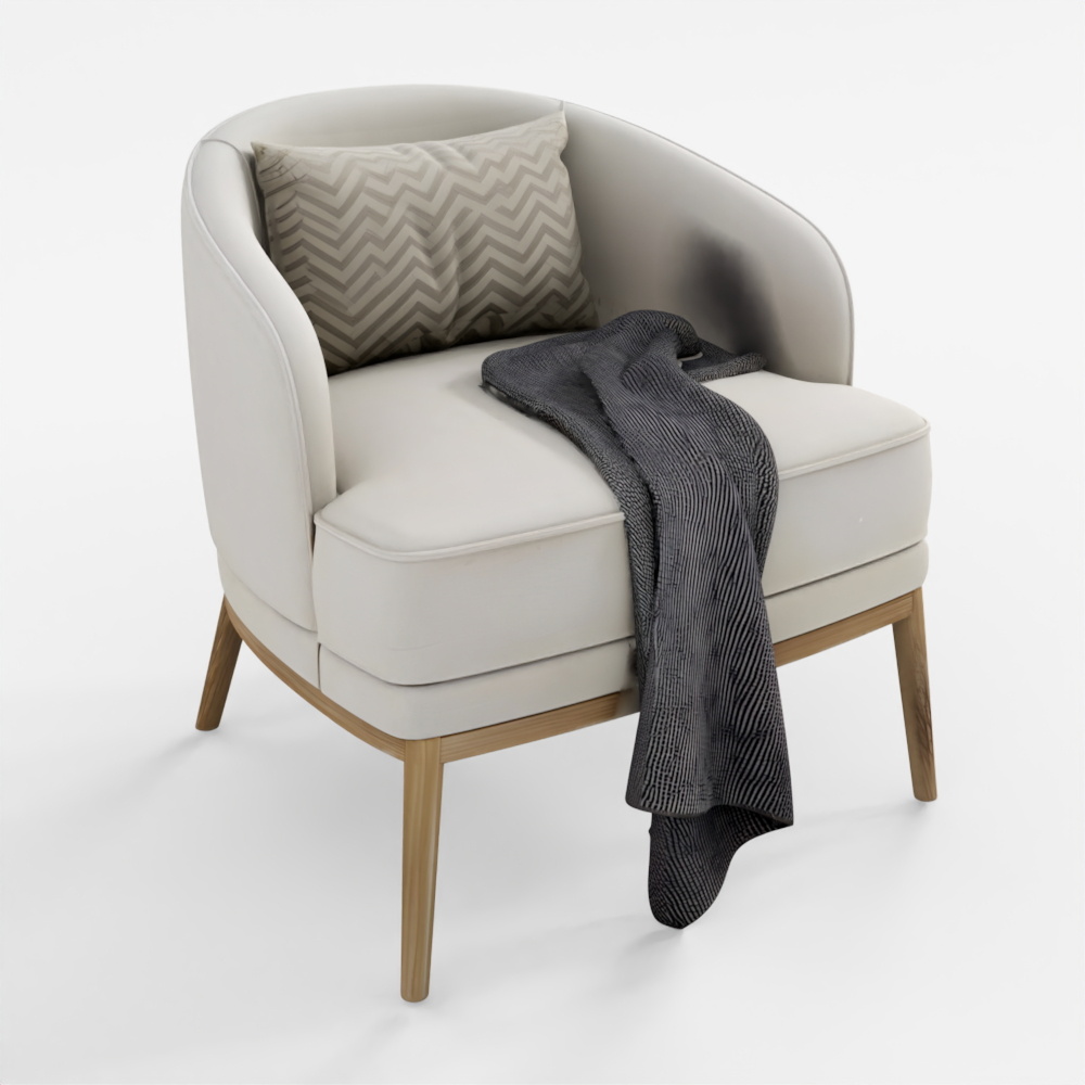 Ruth Armchair by Domkapa Interior 3D