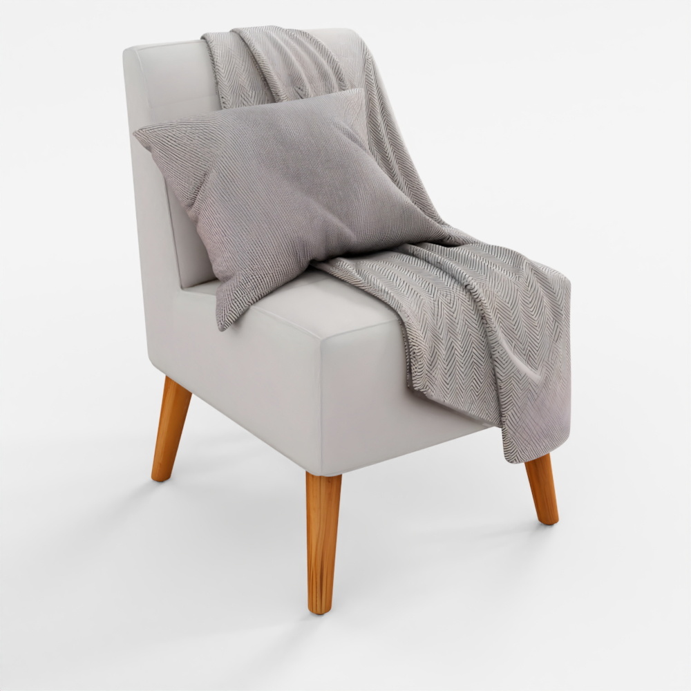 Astrid Side Chair by Sand and Stable 3D Model