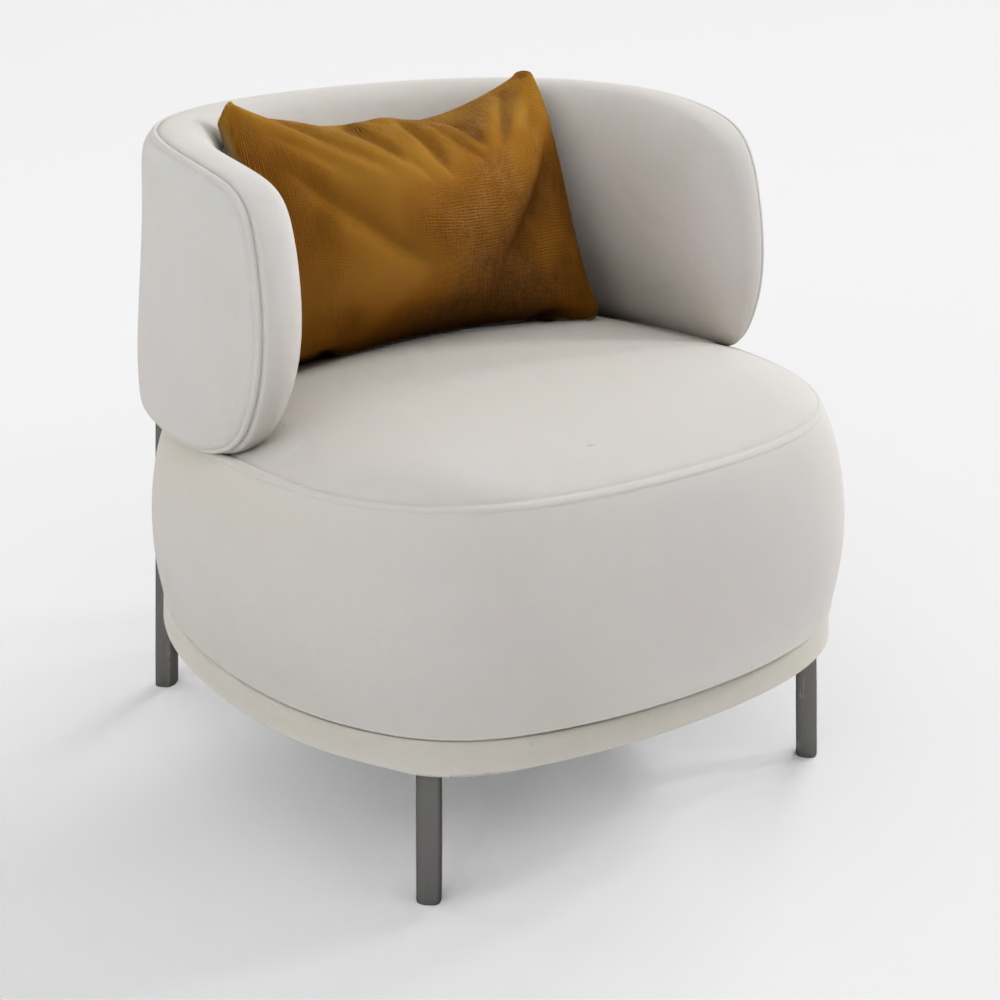 Akiko Armchair 3D
