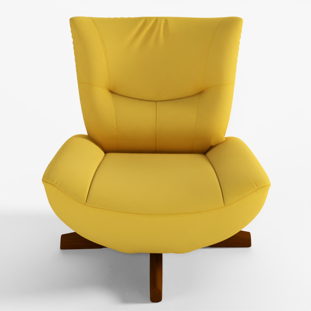 一人掛けソファ ハイバック 回転式