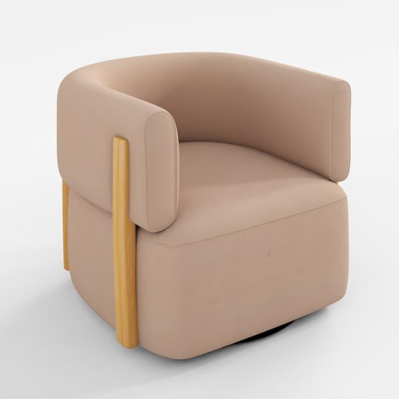 Fauteuil pivotant Julie