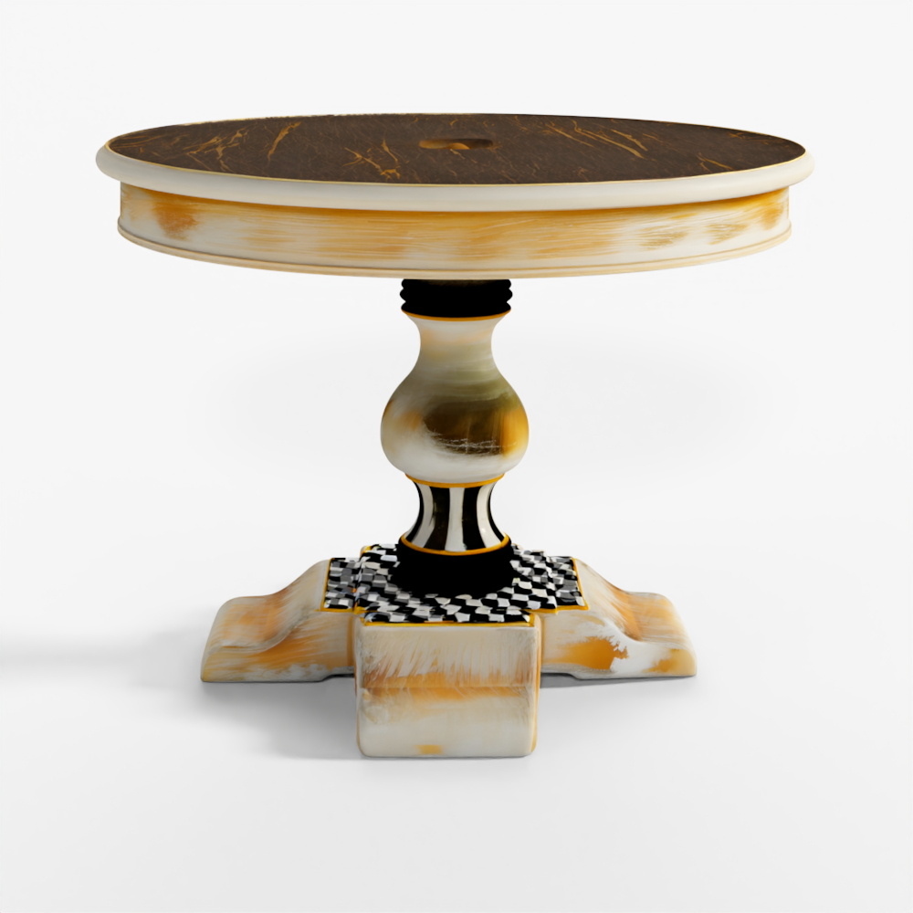 Круглая подставка MacKenzie-Childs Tuscan Farm 39