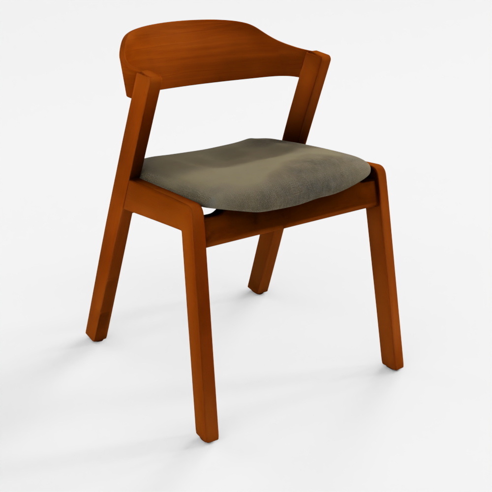 ARTICLE Meja Dining Chair - Walnut and Algonquin Green
