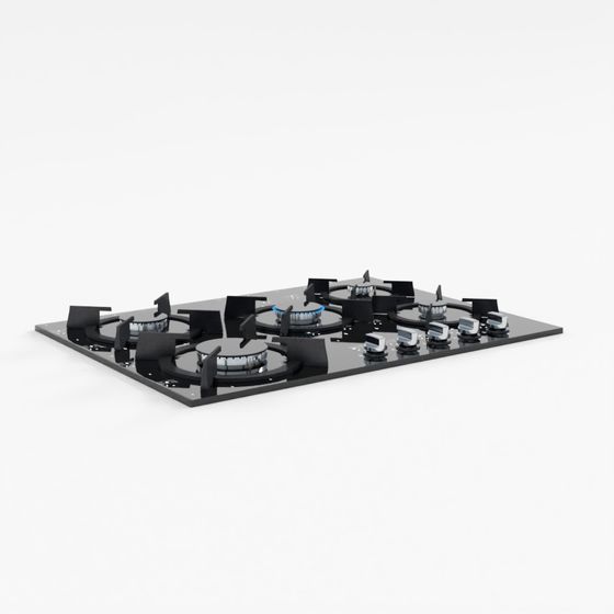 Cuisinière en acier Alborz G5701