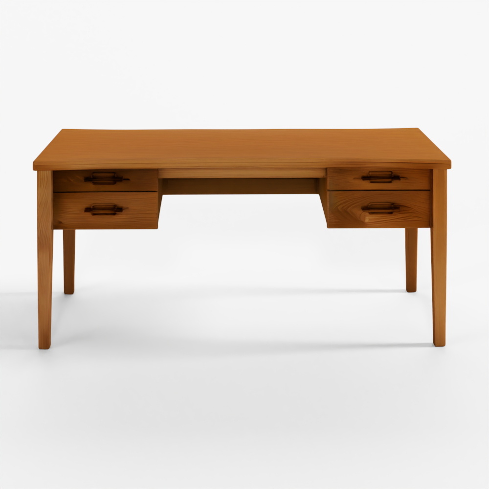 ARTICLE Munson 67" Schreibtisch mit Stauraum - Rauch Eiche