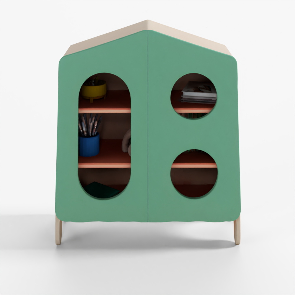 HomeTown Magic Hut Storage Cabinet Lauren Green