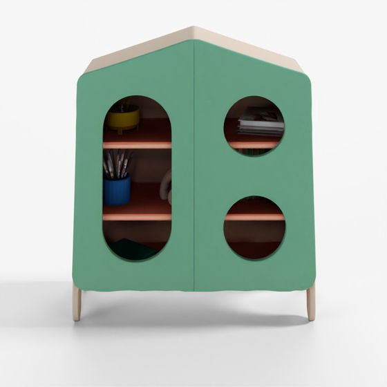 HomeTown Magic Hut Storage Cabinet Lauren Green