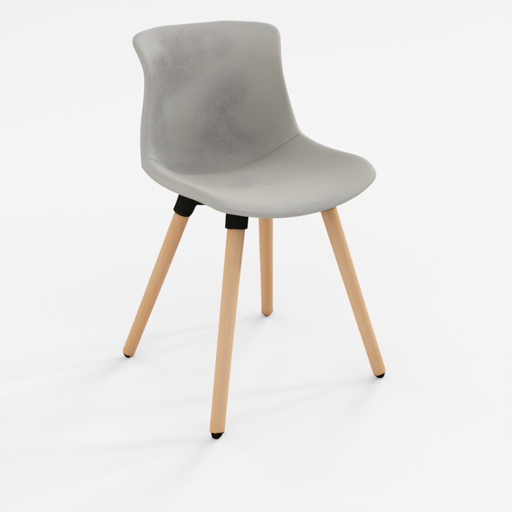 Nitori Wooden Leg Chair