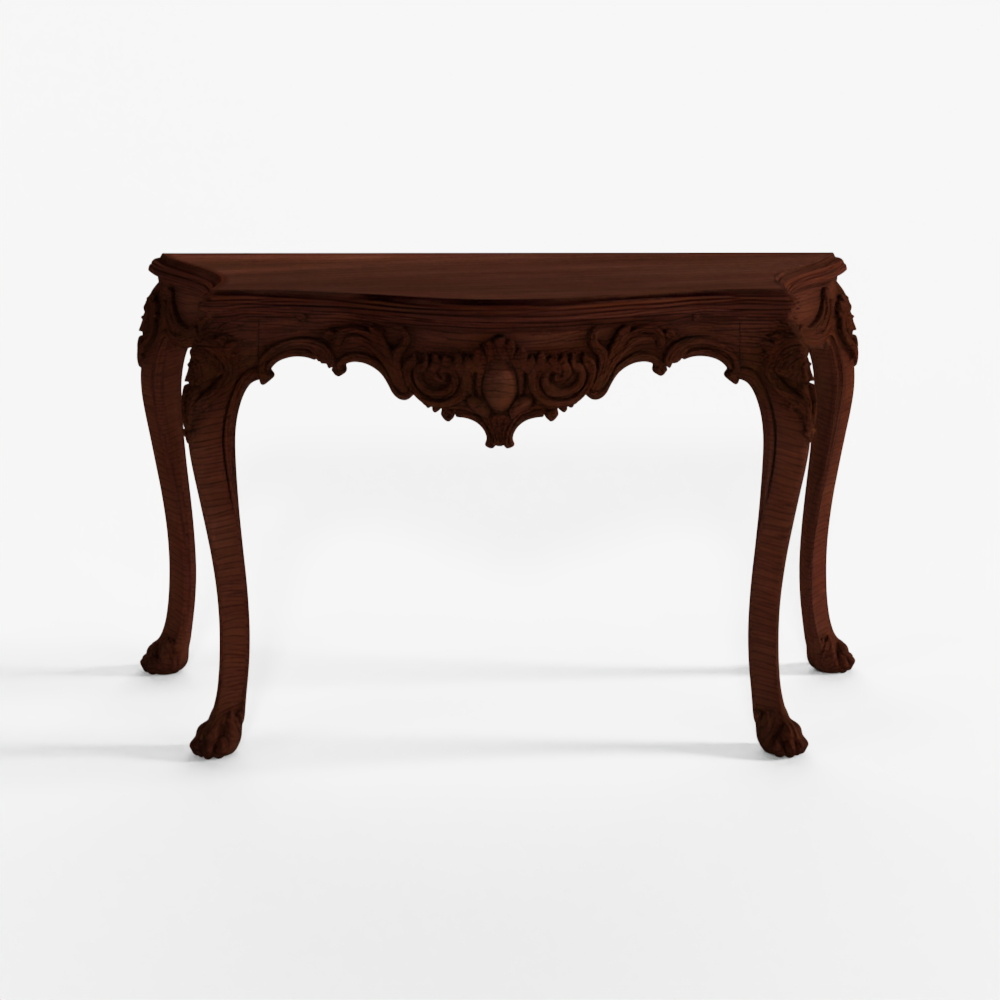 Benjamin Randolph French Console Table Art 3D Model