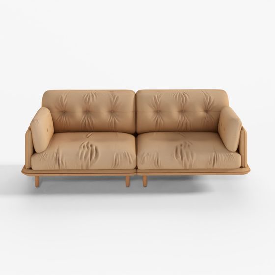 Nordic-Style Living Room 3D Model