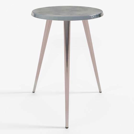 Spears End Table Crate and Barrel 3D