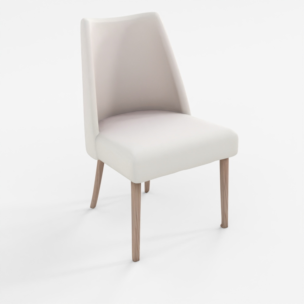Winfield Upholstered Side Chair 3D Model