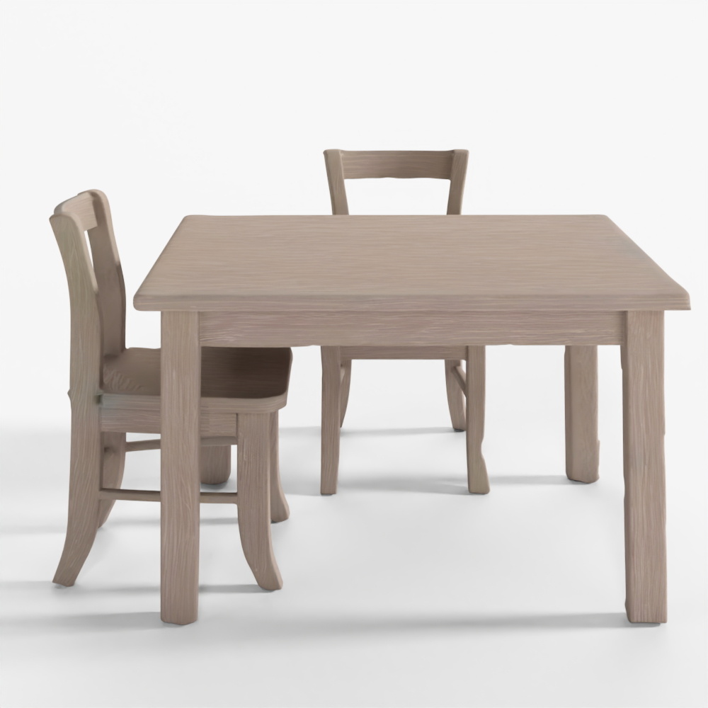 3D My First Table and Chair Set - Toddler Play