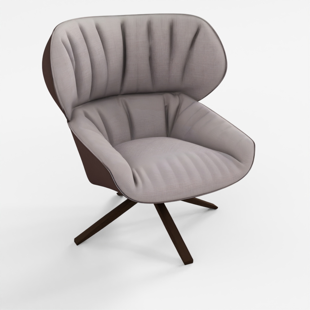 BB Italia Tabano Armchair 3D Model