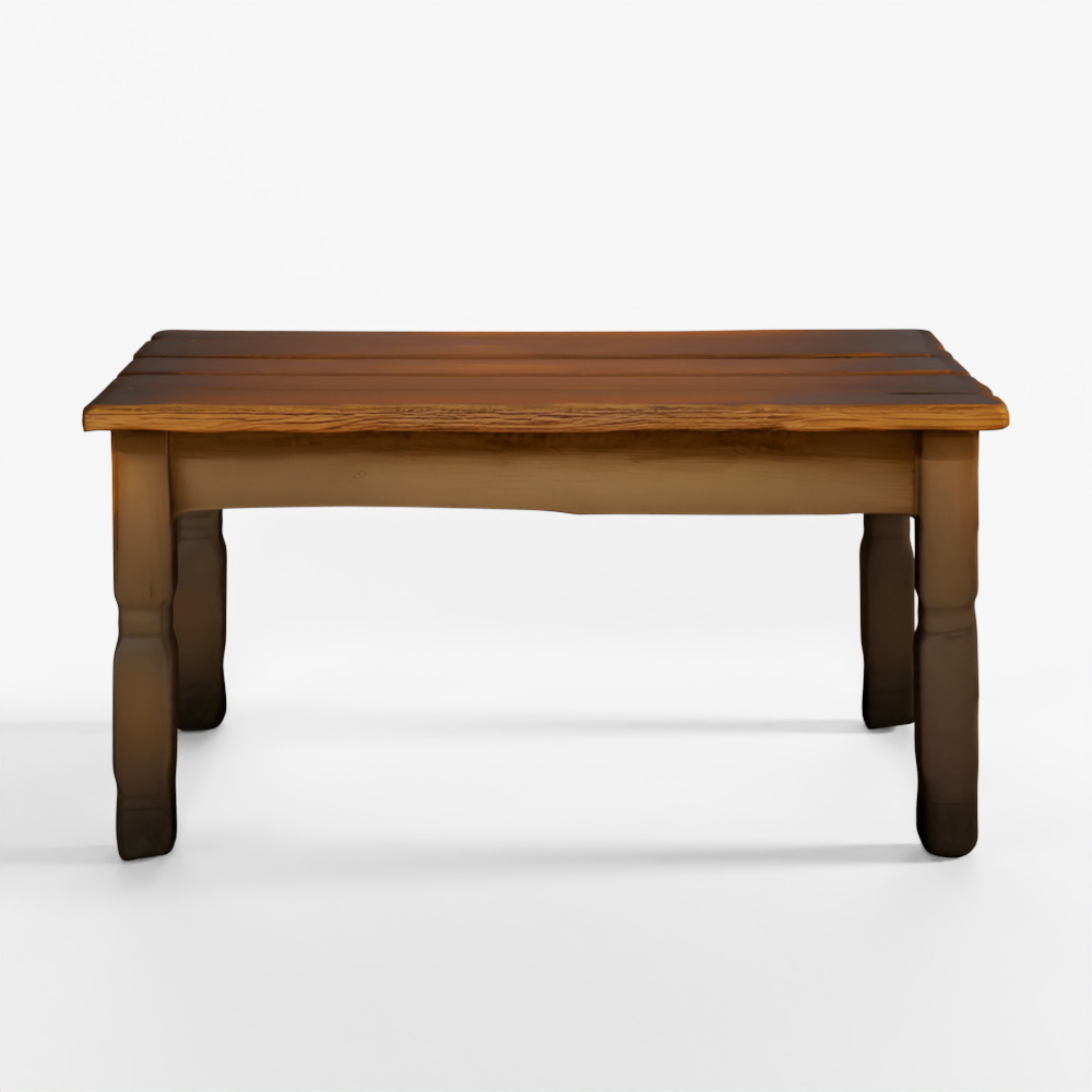 Decayed Wooden Table 3D Model