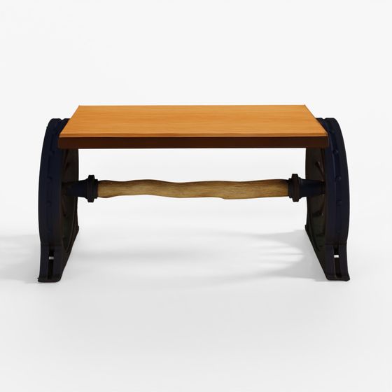 Coffee Table 10 3D Model Real-time