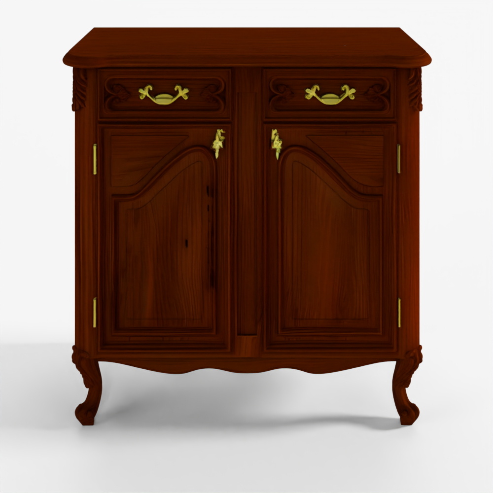 Classic Chest of Drawers 750 3D