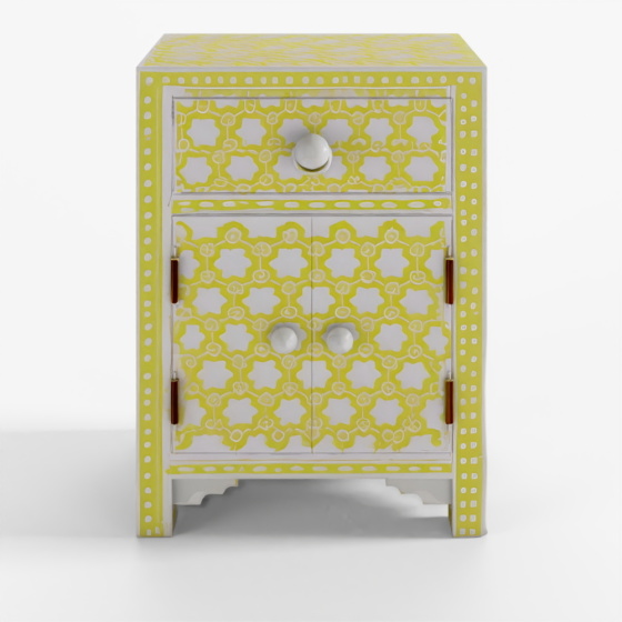 Camel Bedside Table 3D Model