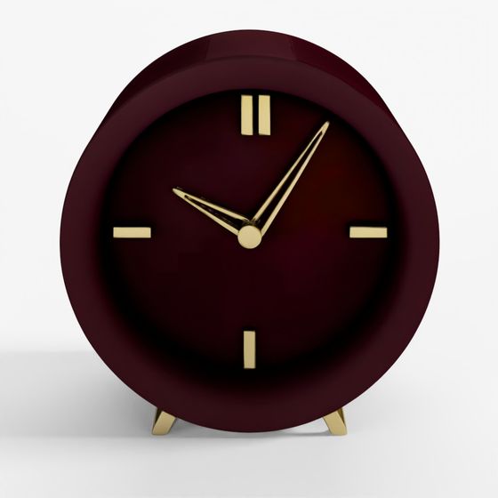 Classy Clock 3D Model VR - AR Ready