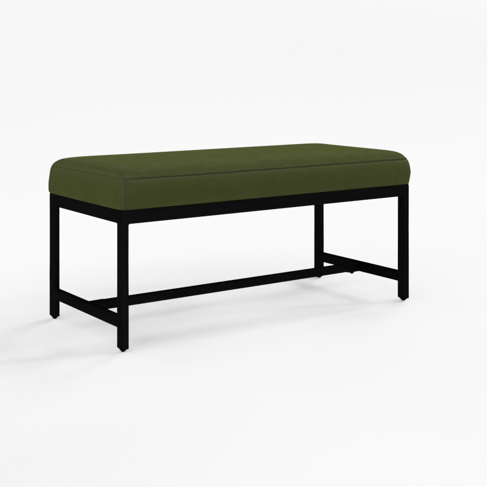 Chase Faux Leather Bench 3D Model