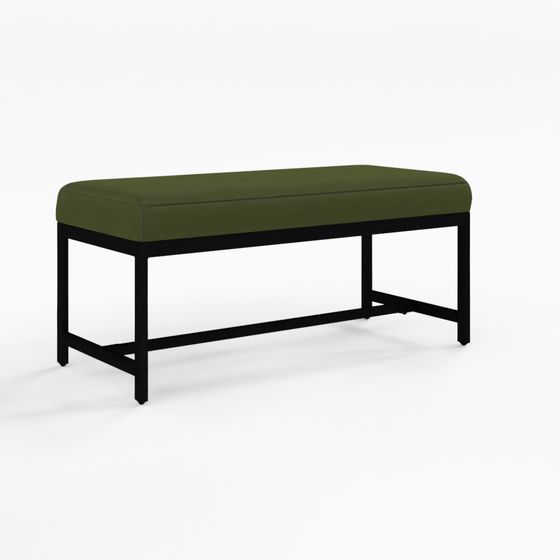 Chase Faux Leather Bench 3D Model