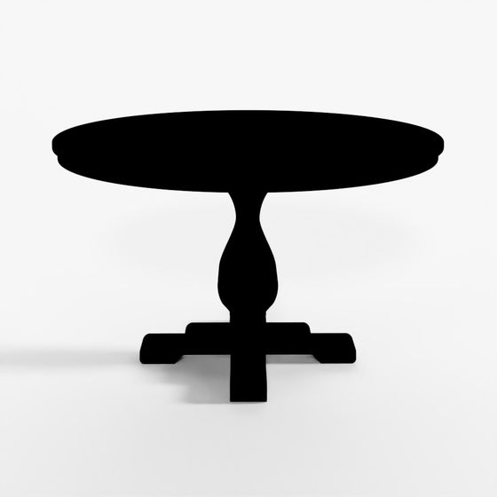 3D Model Interior Secrets Dining Table Gene