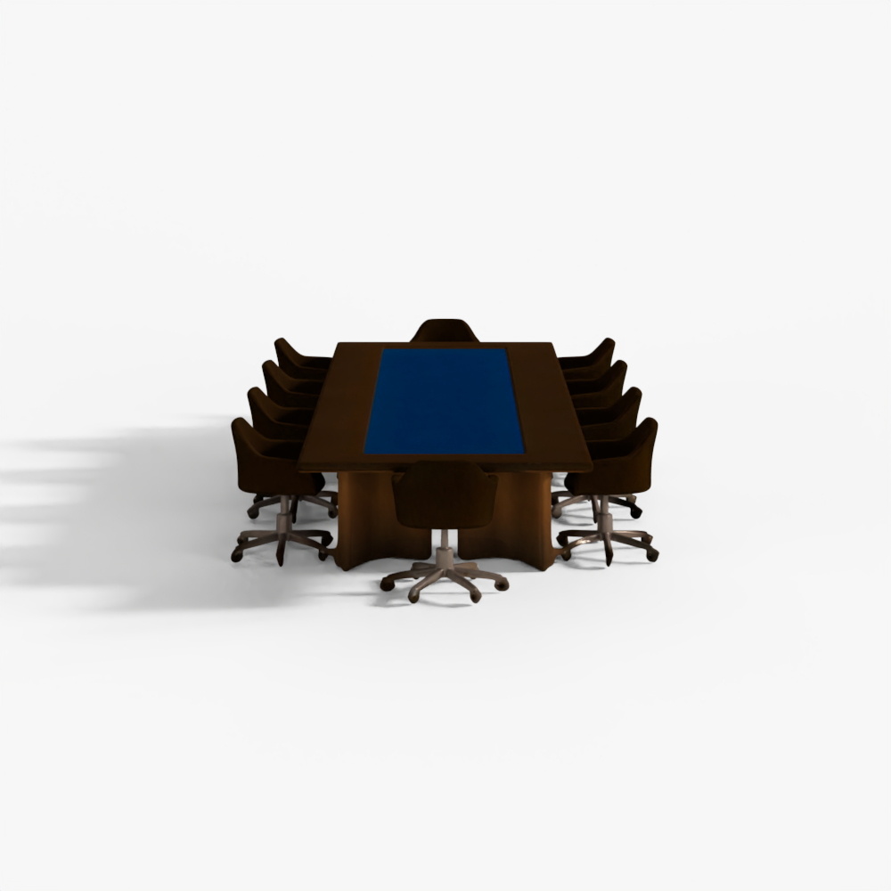 Interior Scene Conference Room 01 3D Model