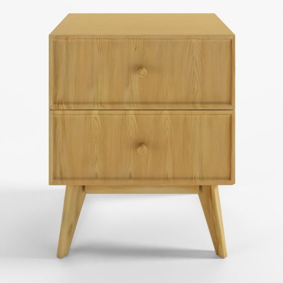 3D Model Elegance Bedside Table