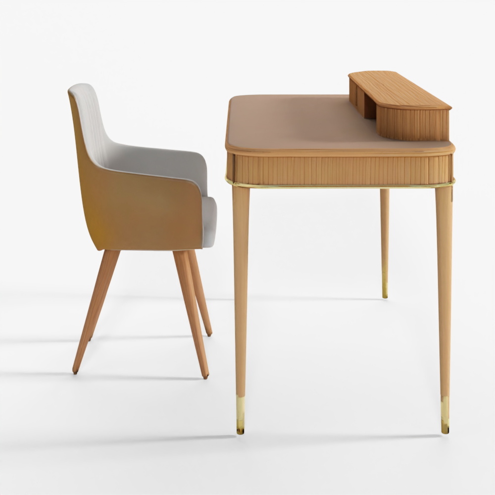 Eden-Rock Armchair with Table by Sacha La 3D Model