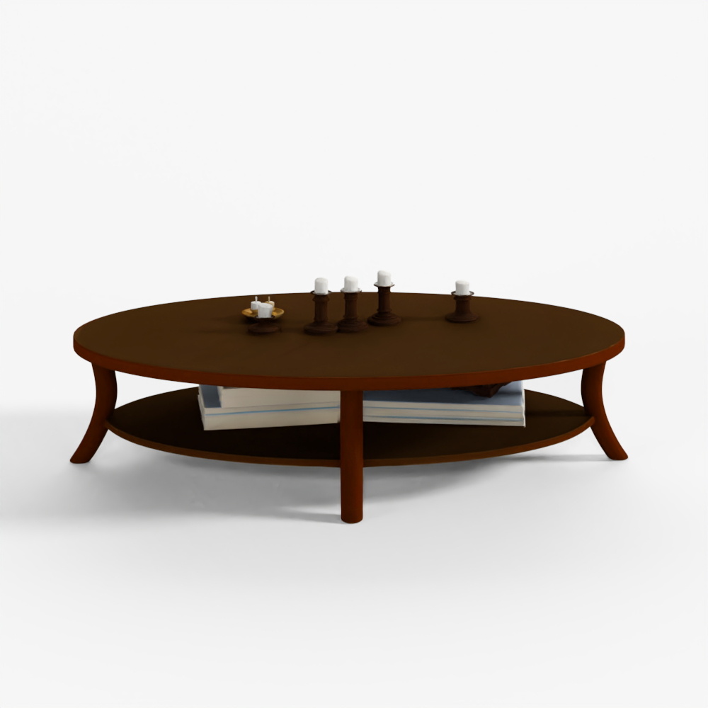 Hansmeier Coffee Table - 2 Color 3D Model