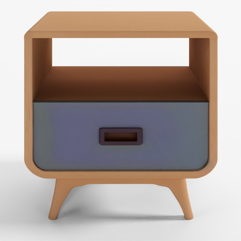 Modern Scandinavian Side Table 1T Morris 3D Model