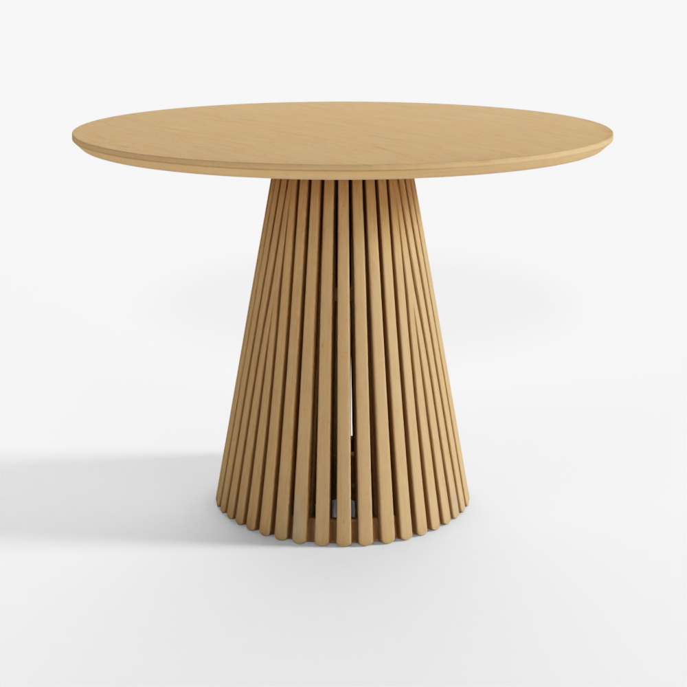 Interior Secrets Timber Dining Table 3D Model