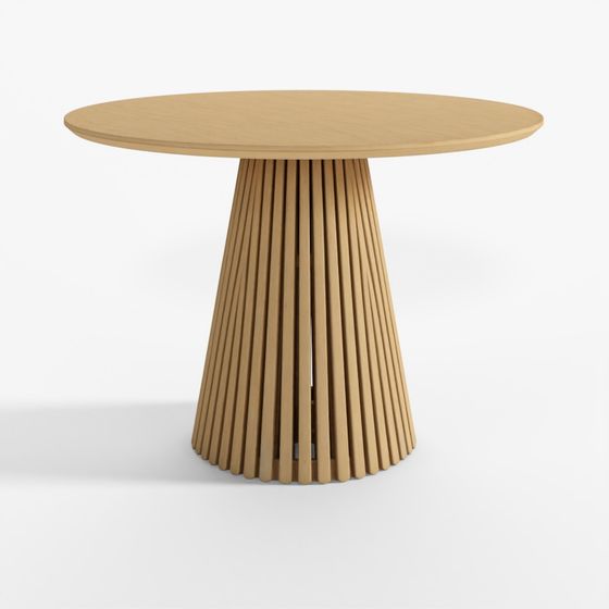 Interior Secrets Timber Dining Table 3D Model