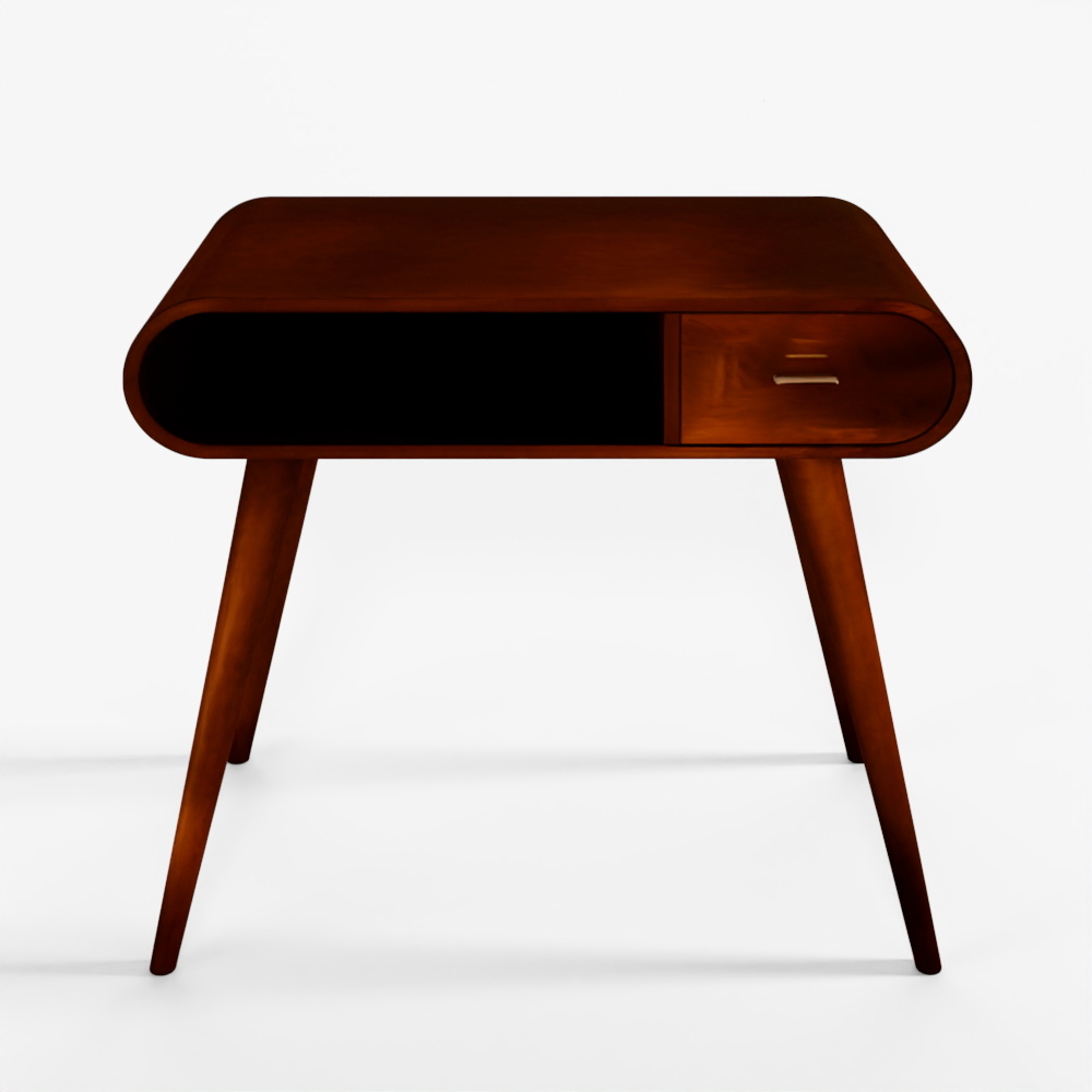 3D Model Retro Console Table