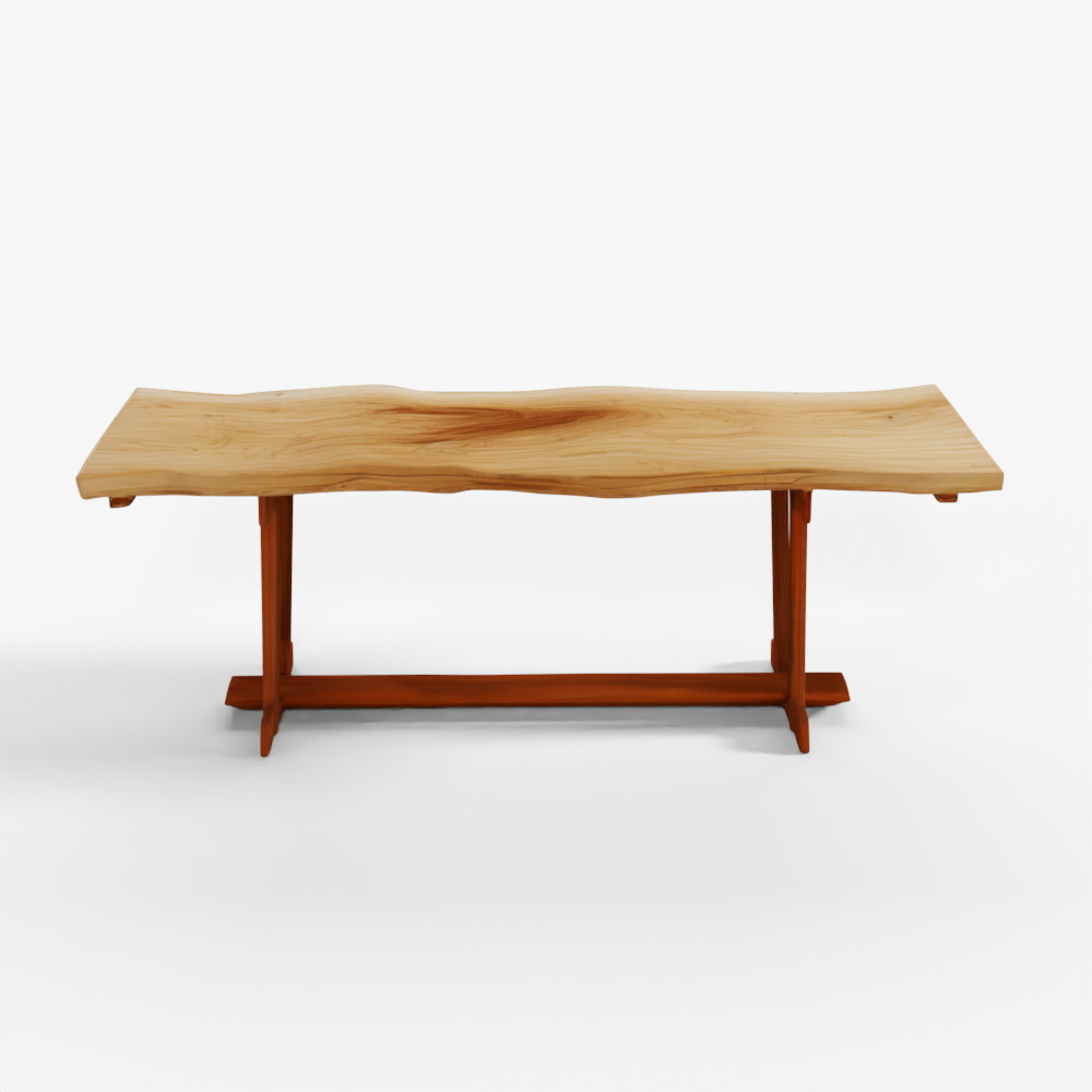 3D Model Nakashima Woodworkers Sunset Dining Table