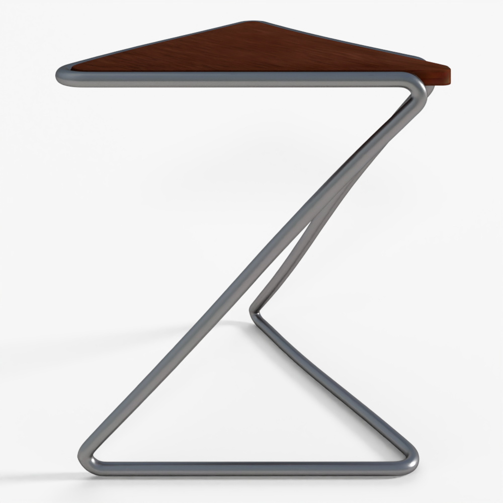 3D Asset Side Table Model 2