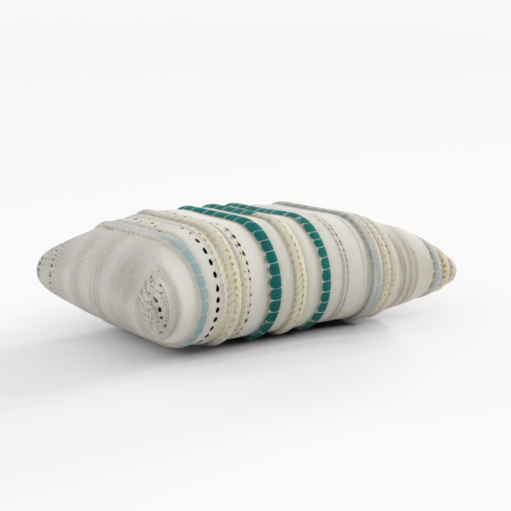 ARTICLE 스티치 필로우 - 아쿠아