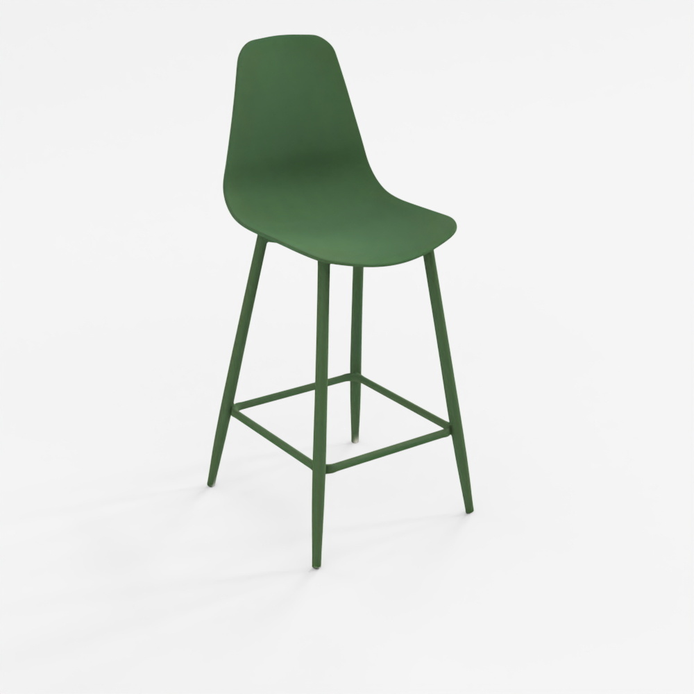 ARTICLE Tabouret de Comptoir Svelti - Vert Aloe