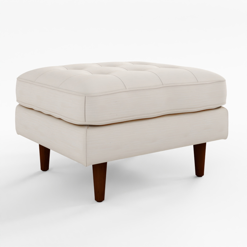 아티클 스벤 30" 오토만 - 비스킷 크림