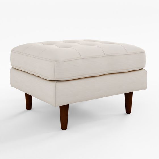 아티클 스벤 30" 오토만 - 비스킷 크림