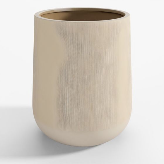 CHẬU HOA LỚN TRONG NHÀ/ NGOÀI TRỜI ARTICLE Reya - Màu Kem Đá Vôi