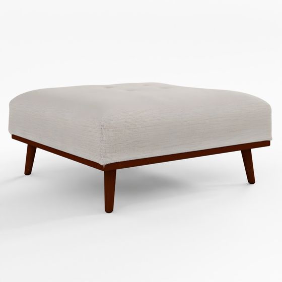 ARTICLE Rhett 38.5" Ottoman - Pepper Ivory