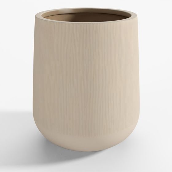 CHẬU HOA NHỎ TRONG NHÀ/ NGOÀI TRỜI ARTICLE Reya - Màu Kem Đá Vôi