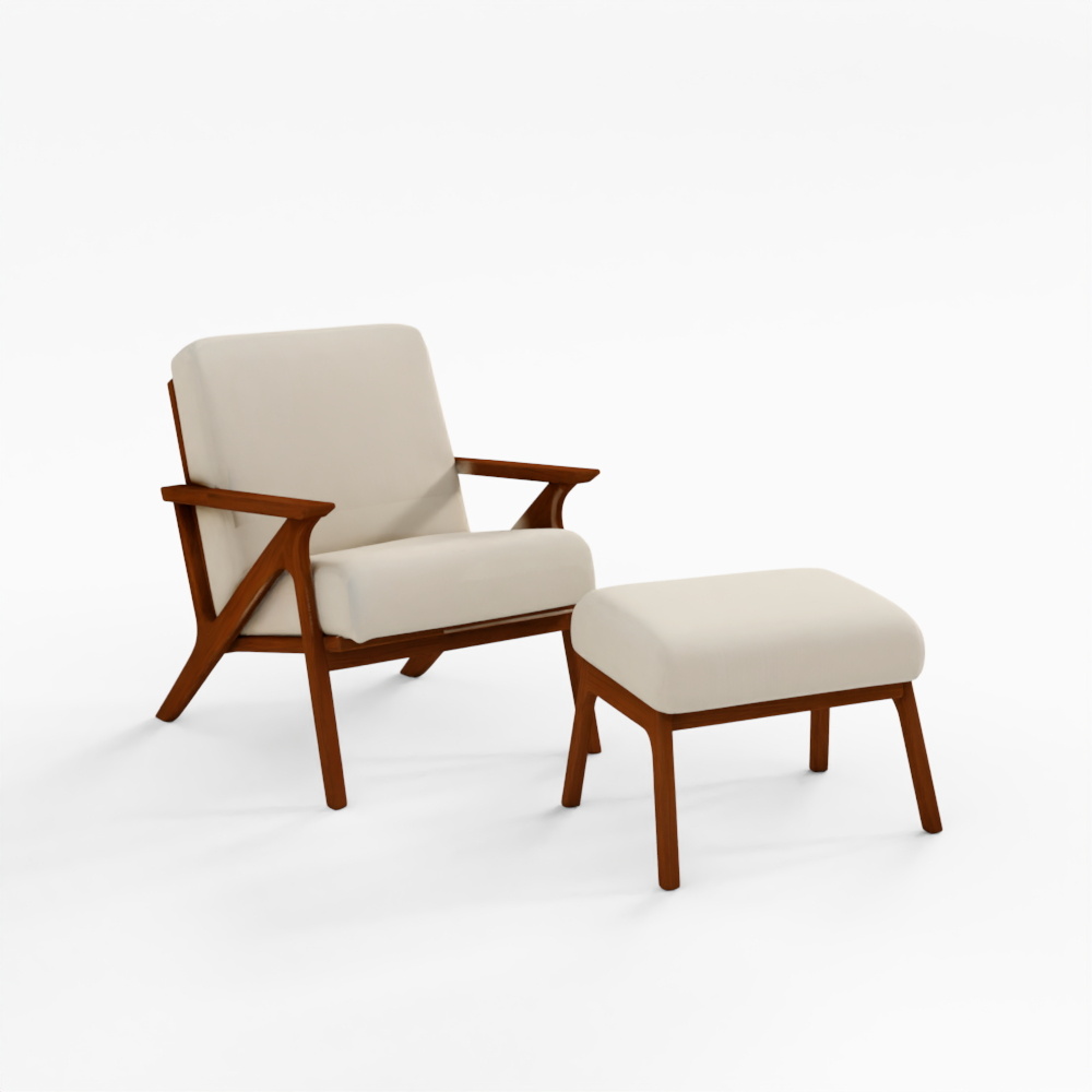 ARTICLE オティオ26インチラウンジセット - ウォルナット＆ウェルシュトープ