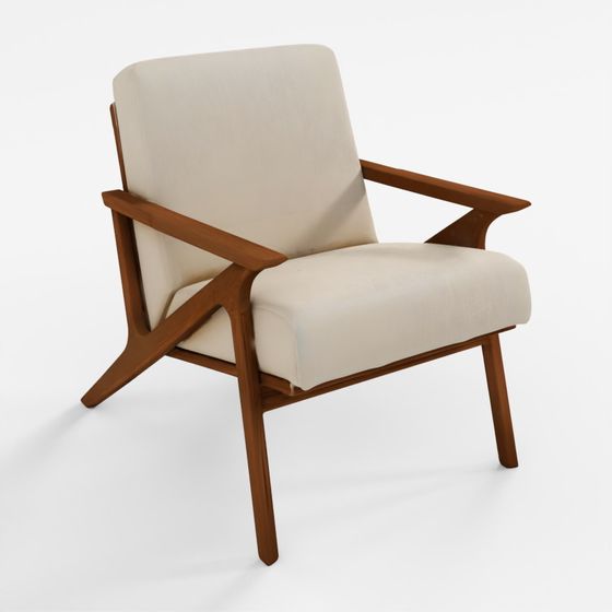 ARTICLE Otio Loungesessel 66 cm - Walnuss und Welsh Taupe